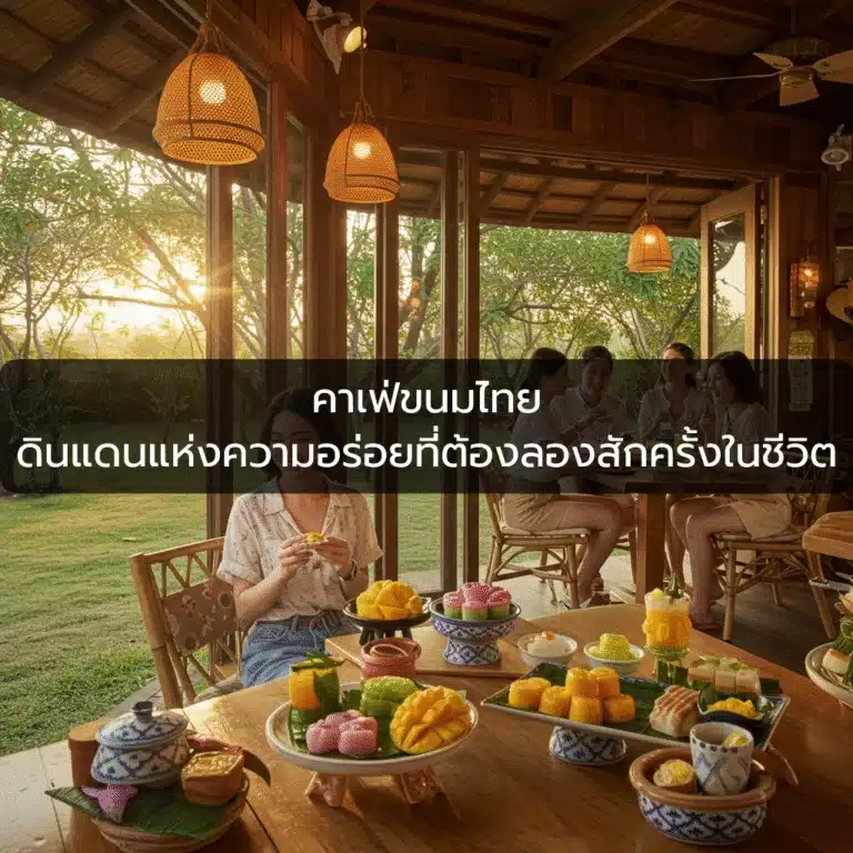 คาเฟ่ขนมไทย