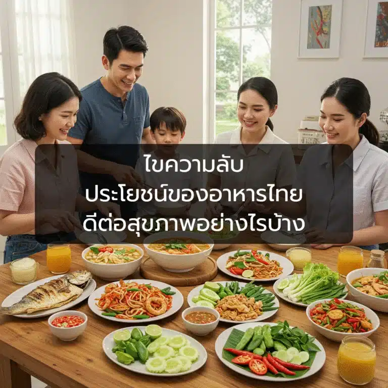 ประโยชน์ของอาหารไทย